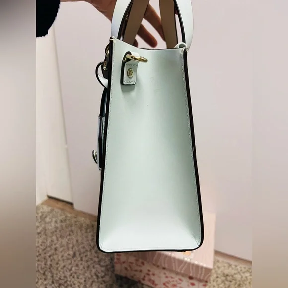 Kate Spade Mint Green New York Satchel EUC - Picture 7 of 12